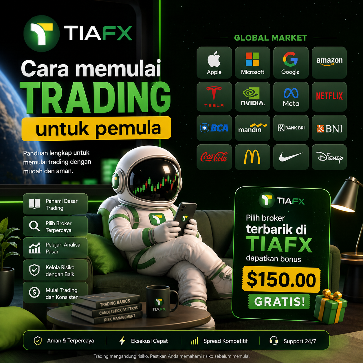 Dapatkan bonus $150 dari broker Headway cara pendaftaranya seperti berikut
